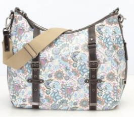oioi Wickeltasche - Indian Paisley Classic Hobo With Buckle Detail Diaper Bag